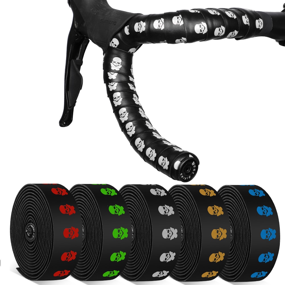 Fahrrad Lenker Band Weiche Rennrad Dämpfung Lenker wickeln Band einstellen mit Stecker Radfahren Anti-Vibration wickeln Griff Bar Band