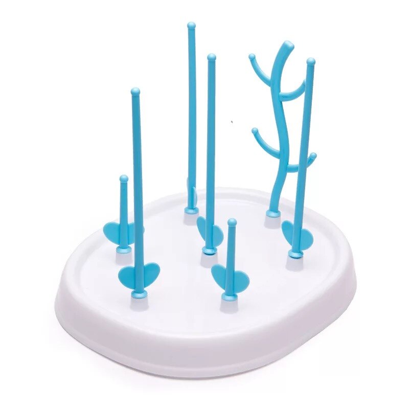 Hand Gratis Fles Houder Baby Set Boom Droogrek Afneembare Boxed Melk Fles Droogrek Opslag Bestek: Default Title