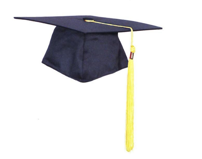 Uds.-Sombrero Mortarboard universitario para graduación, Doctor, Doctor, estudiantes, graduación, , gorra con borlas, decoración