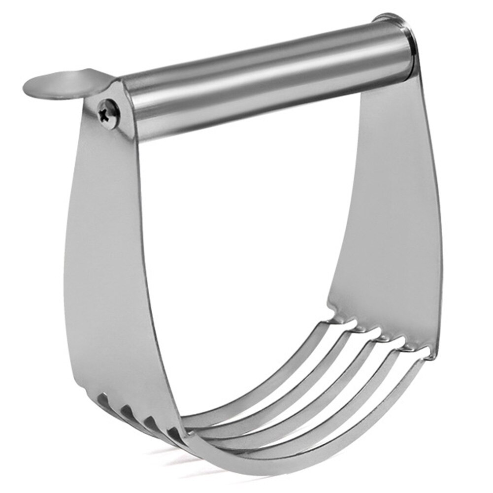 Manual Flour Mixer 5 Blades Butter Stainless Steel Anti Slip Dough Blender Pastry Cutter Kitchen Gadgets Baking Tool Confection