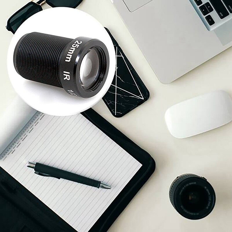 5MP Camera Lens M12 Thread Interface 25Mm F2.4 1/2 Single Board Computer HD Network Fixed Focus Lens