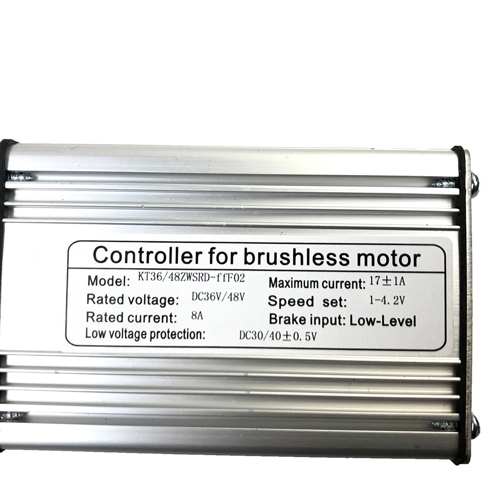 Een Dag Kt Controller 17A 36V/48V Ebike Controller Blokgolf Voor 250W 350W 500W Ebike conversie Kit