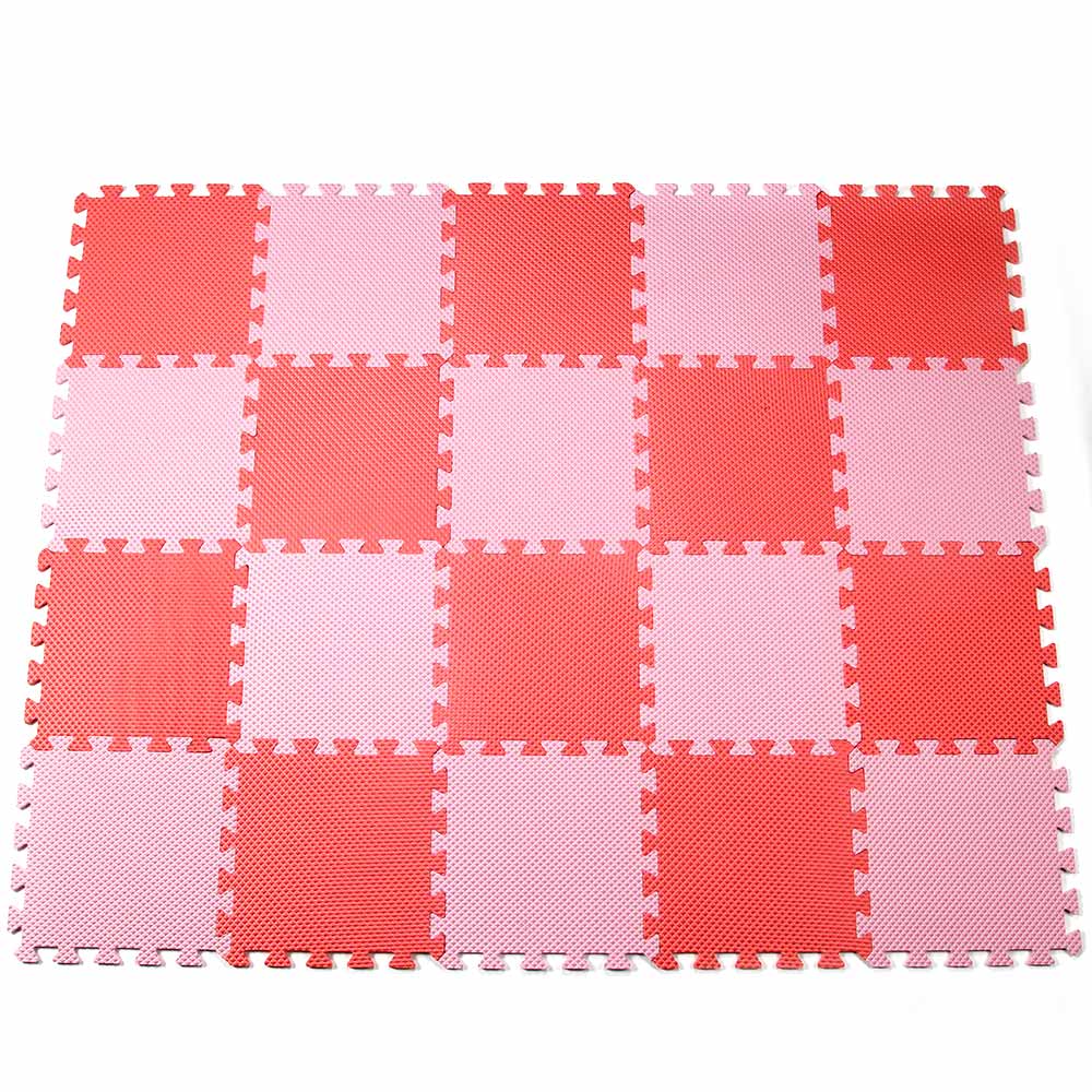 20 kpl/setti baby eva vaahtomuovi palapeli leikkimatto /lasten matot lelut matto lasten lukittava harjoituslattialaatat, kukin :29*29*0.8cm: Wj3023ch