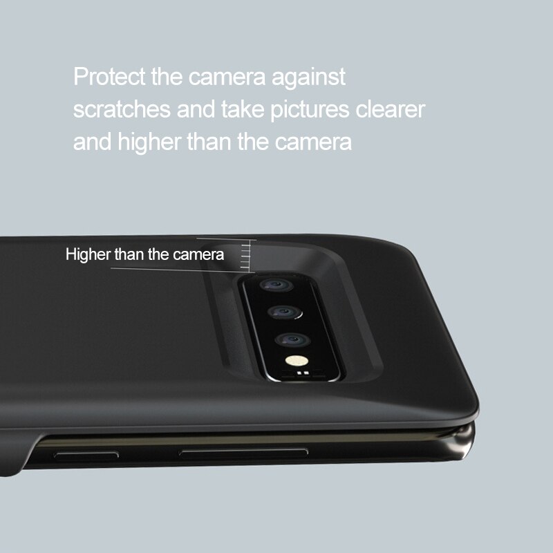 7000Mah Batterij Lader Case Voor Samsung Galaxy S10 S10E Batterij Case Voor Samsung S10 Plus Terug Clip Fast Charger mobiele Telefoon