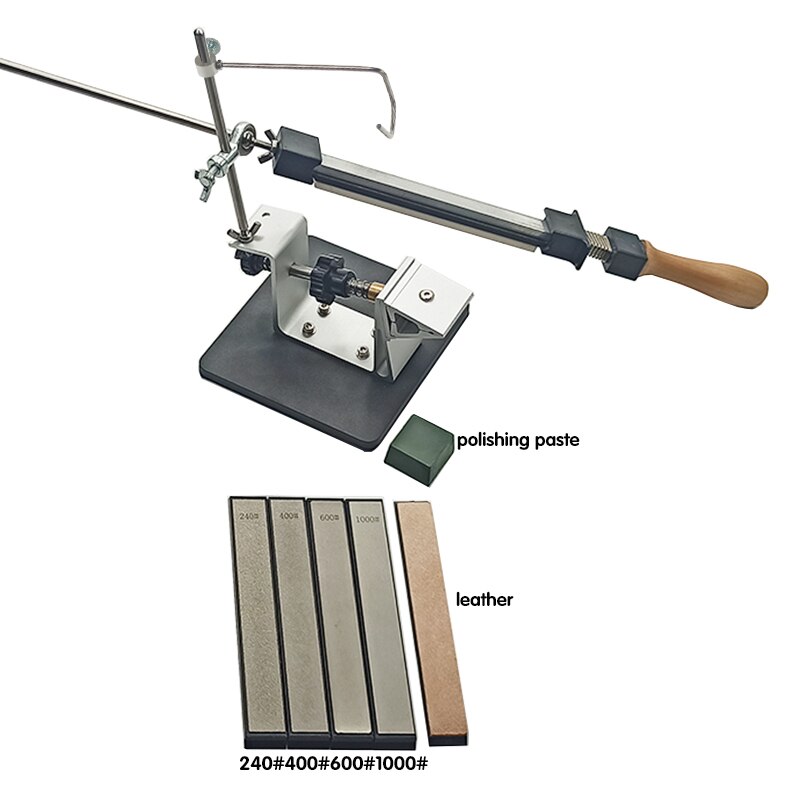 Sharpening System Fixed Knife sharpener Sharpening System knife Apex edge sharpener Aluminum alloy Flip 360 rotary: 4jin pg