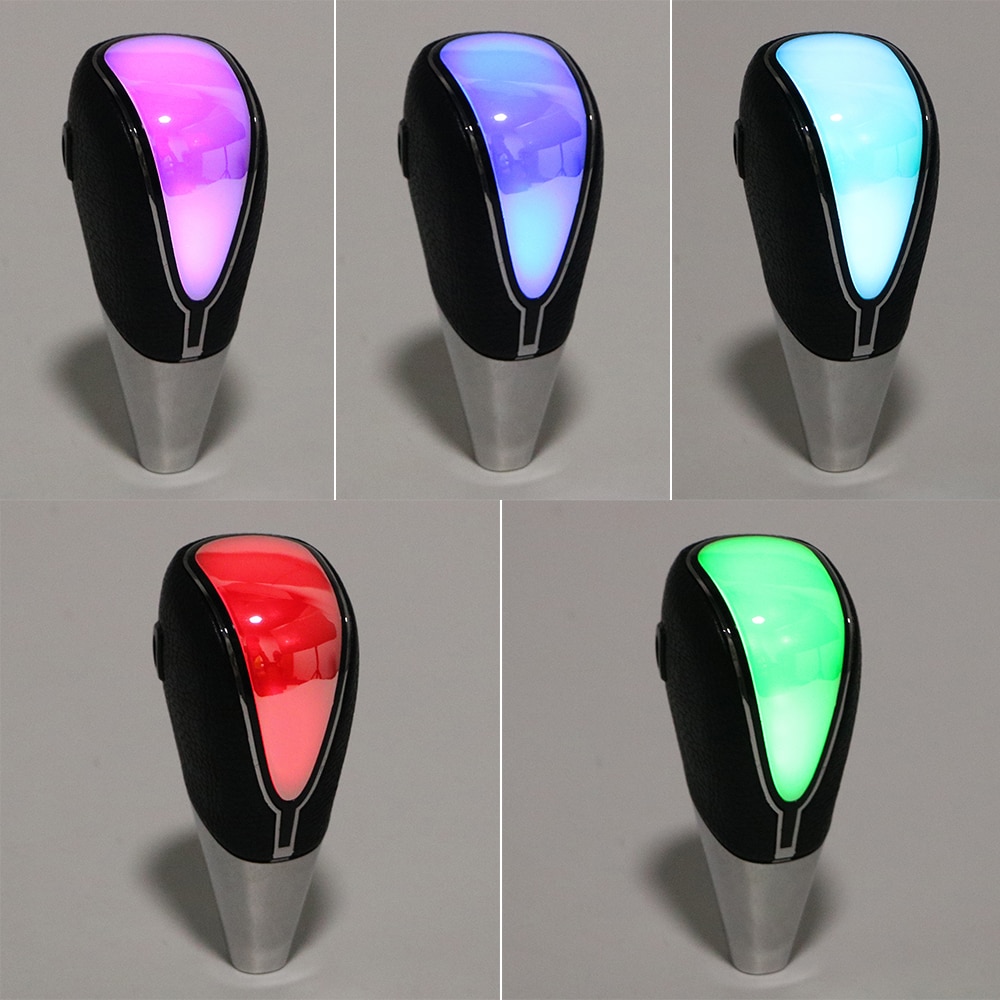 YOSOLO Touch Motion Activated Auto Gear Shift Knob LED Car Shift Knob Car-styling Universal Car Automatic Gear
