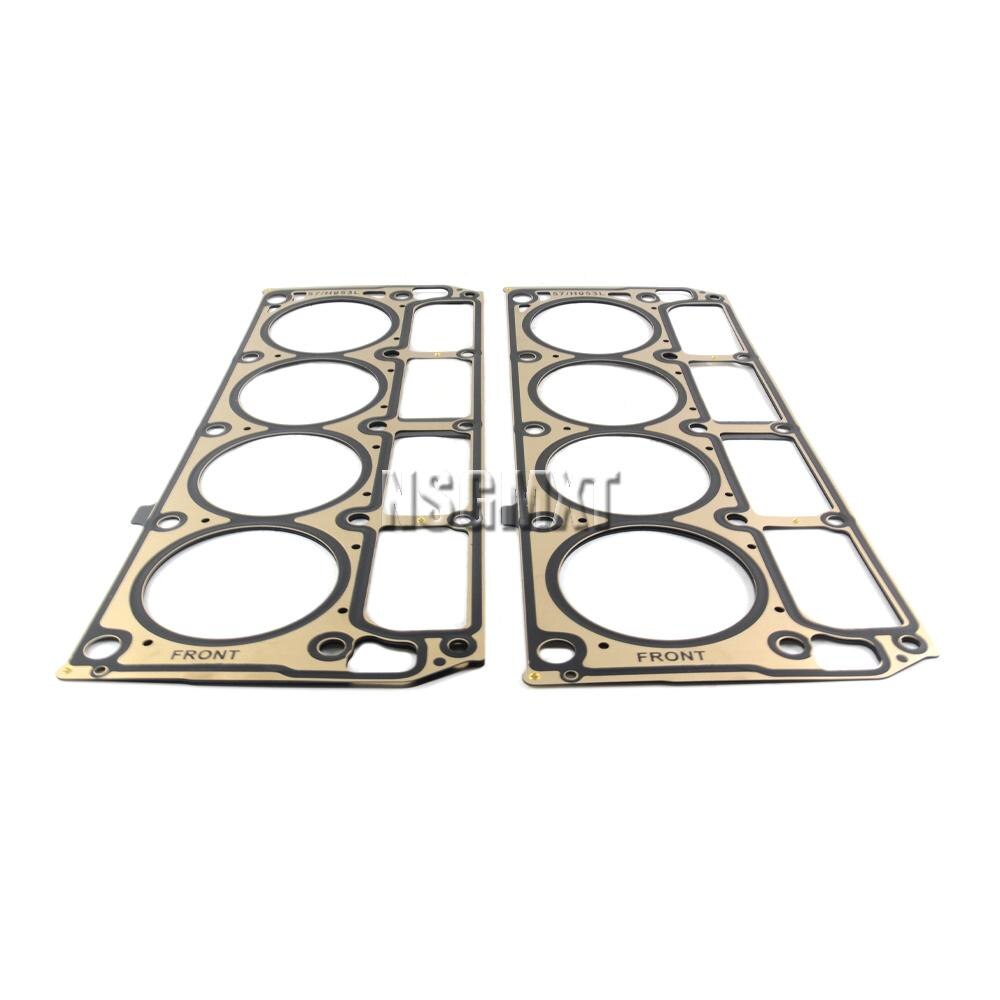 AP02 Pair Cylinder Head Gaskets 12589226 12498544 for GMC Buick Chevrolet Express Colorado Impala Monte Carlo Suburban