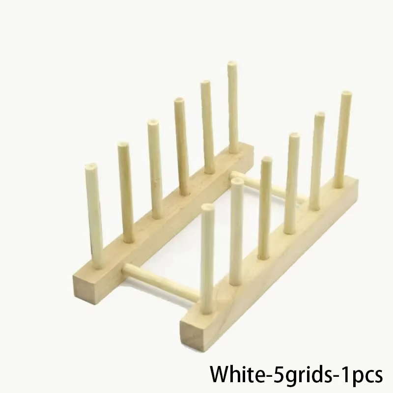 Estante de madera para cocina, cubierta para lavavajillas, escurridor multifuncional, armario de almacenamiento, estante de almacenamiento varios para cocina: Azul oscuro