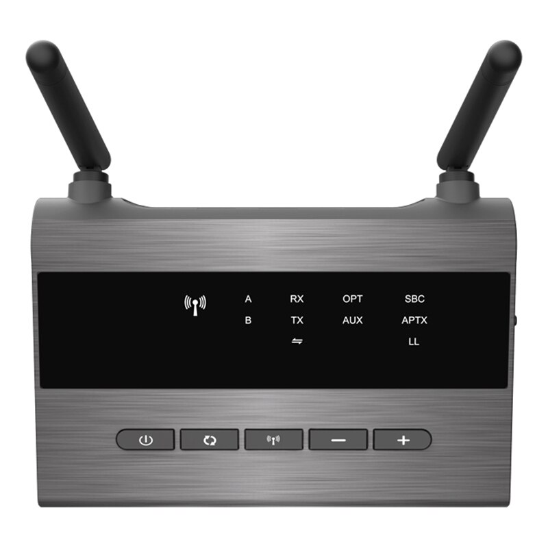 Lang rekkevidde bluetooth sender mottaker lav latens aptx dual trådløs lenke høyttaler hd o