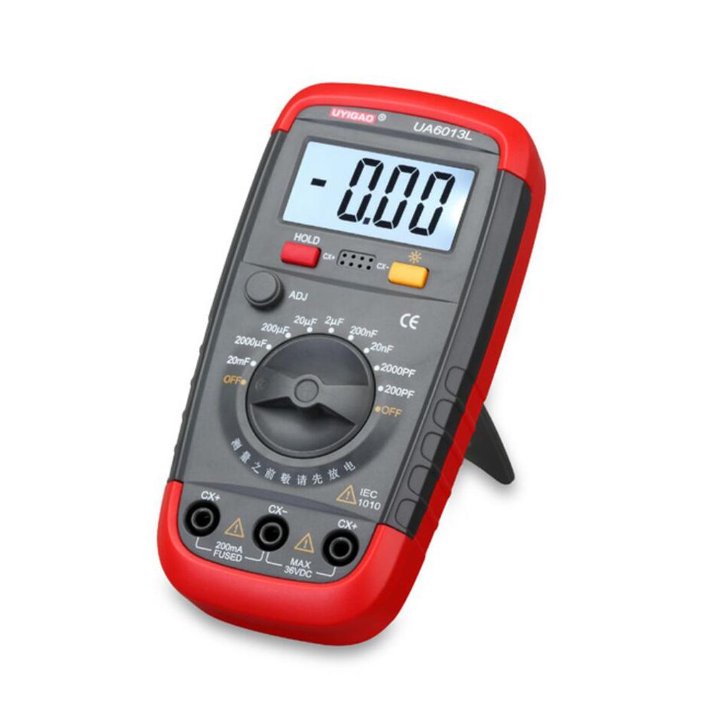 UA6013L Auto Range Digital LCD Capacitor Capacitance Test Meter Multimeter Measurement Tester Meter