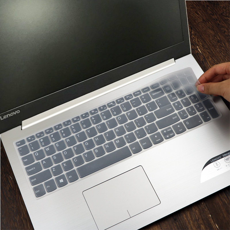 Korean Russian Laptop Keyboard Cover Skin Protector For Lenovo ideapad 320 330 520 320s 720S 15IKBR/ARR/AST 5000 7000 15 15.6": Gold