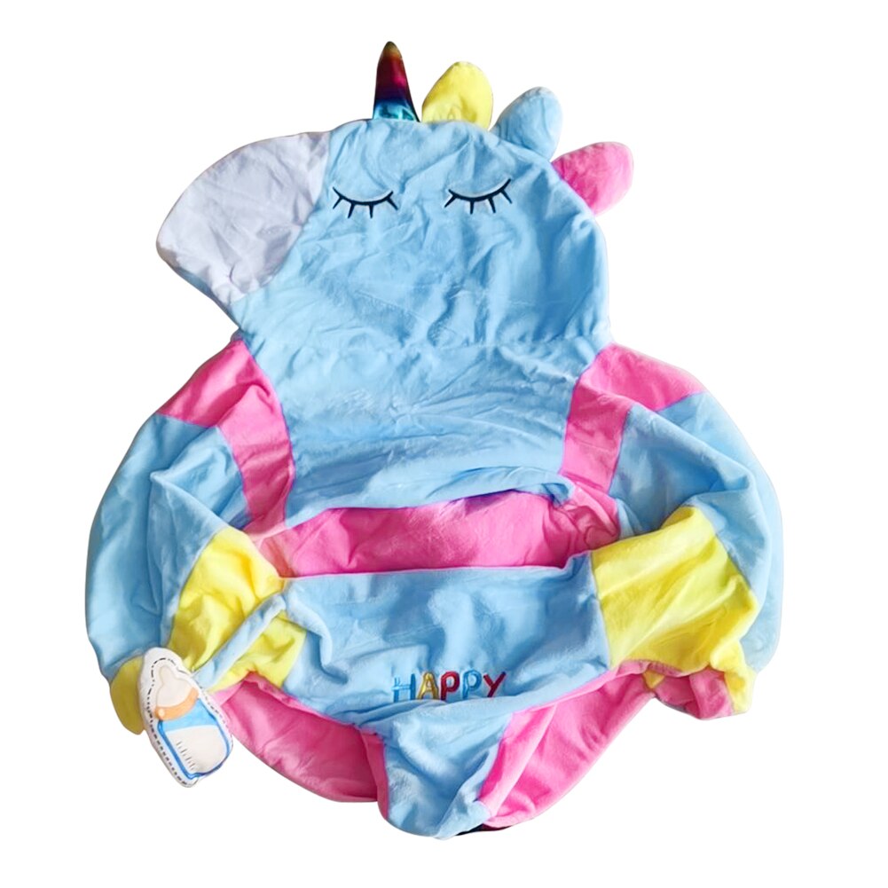 Cartoon Dier Baby Sofa Cover Leren Sit Stoel Case Zonder Katoen Opgeblazen Geen Vulling
