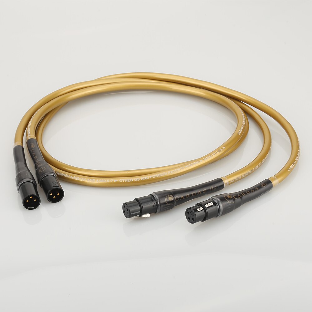 Kabel połączeniowy hexlink golden 5- c xlr hi-end para 1m przewód sygnałowy symetryczny