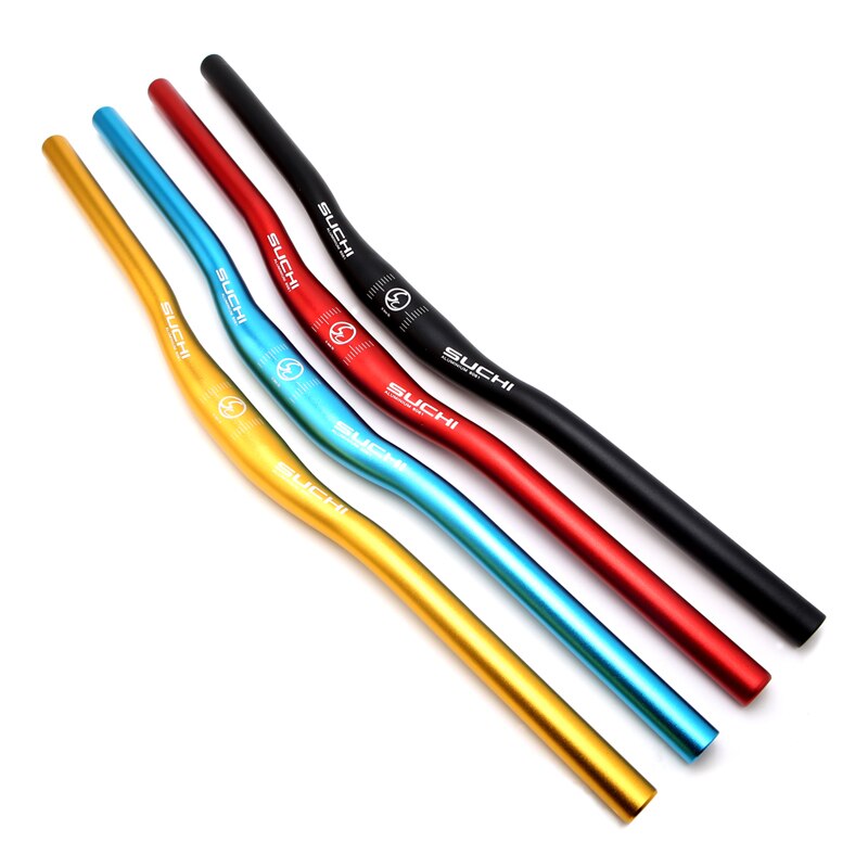 Aluminum Alloy Bicycle Handlebar Matt / Glossy Mountain Bike Mtb Bicycle Carbon Handlebar 31.8x620mm Parts