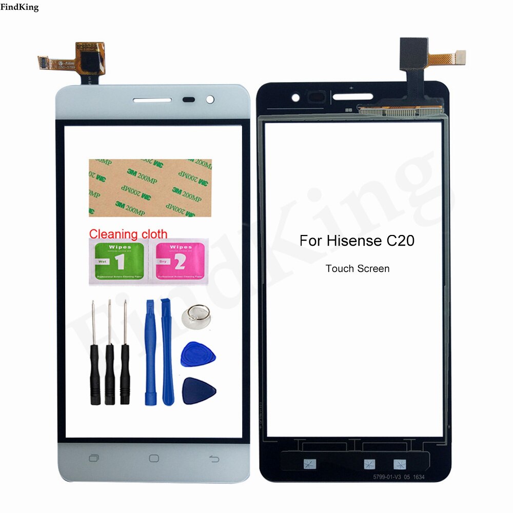 Touch Screen Panel For Hisense C20 Touch Screen Digitizer Front Glass Sensor Repair Replacement Part