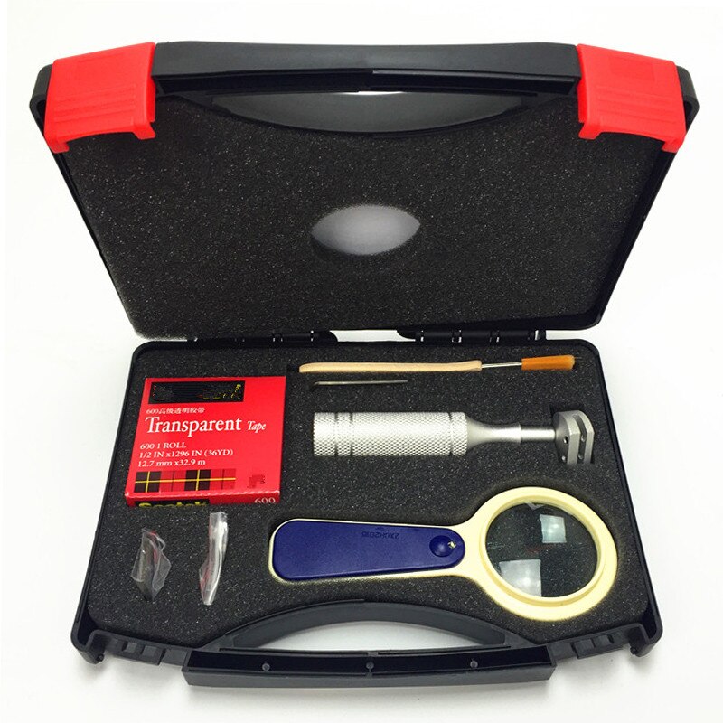 QFH Cross cutter Adhesion Tester Cross-Cut Tester Kit including 1mm/2mm blades
