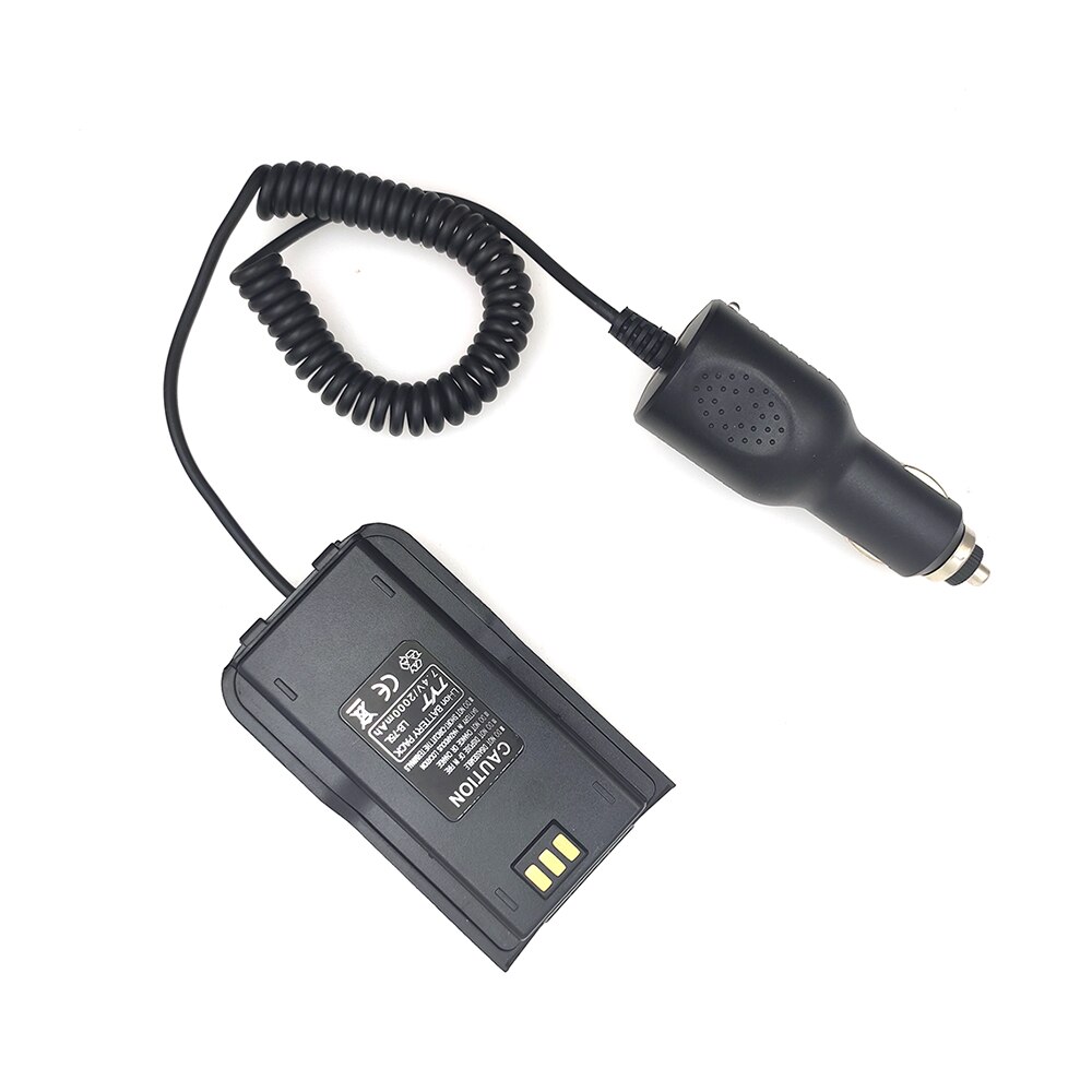 100% cargador de coche de MD-UV380 de Original Eliminador de batería para Radio DMR de banda Dual TYT MD-380