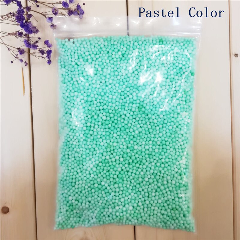 10000 stücke ~ 16000 stücke 2-3,5mm 4-6mm Polystyrol Styropor Kunststoff Pastell Schaum Mini Perlen ball DIY Schleim Assorted Farben Dekoration: 2-3.5mm Fruit Green