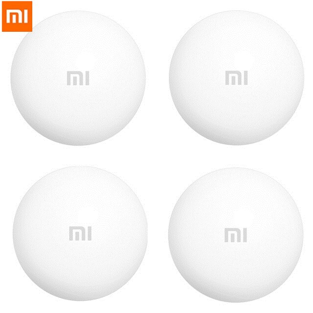 Xiaomi Water Onderdompelen Sensor Draadloze Flood Waterlek Detector Waterdicht App Afstandsbediening Werk Met App Mi Thuis: 4pcs