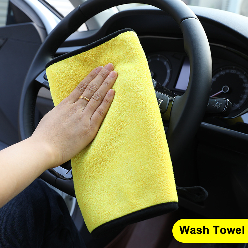 Toalha de microfibra para detalhamento de carro, acessórios para lavagem de carro, microfibra para limpeza a seco do interior do carro, suprimentos de toalhas para detalhamento automático