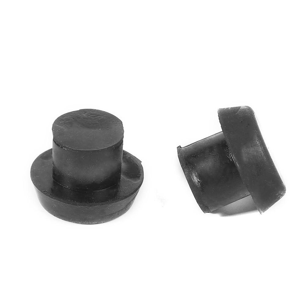 10 pièces/ensemble fond de queue de billard Excellent et Durable caoutchouc noir bouchon de Protection en caoutchouc accessoires de Table de billard