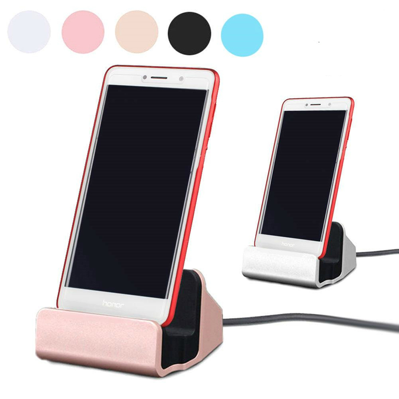 Dock Station For iPhone 12 11 Pro XS XR USB Charge Cradle For Xiaomi Samsung Huawei Type C Micro USB Docking Stand Charger Base