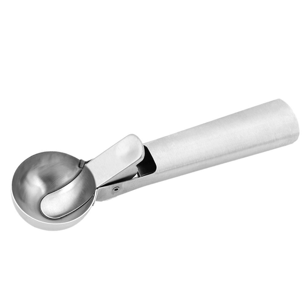 Stainless Steel Ice Cream Spoon Portable Ice Hockey Machine Frozen Yogurt Cake Spoon Tools Baller Kitchen Home Accessories