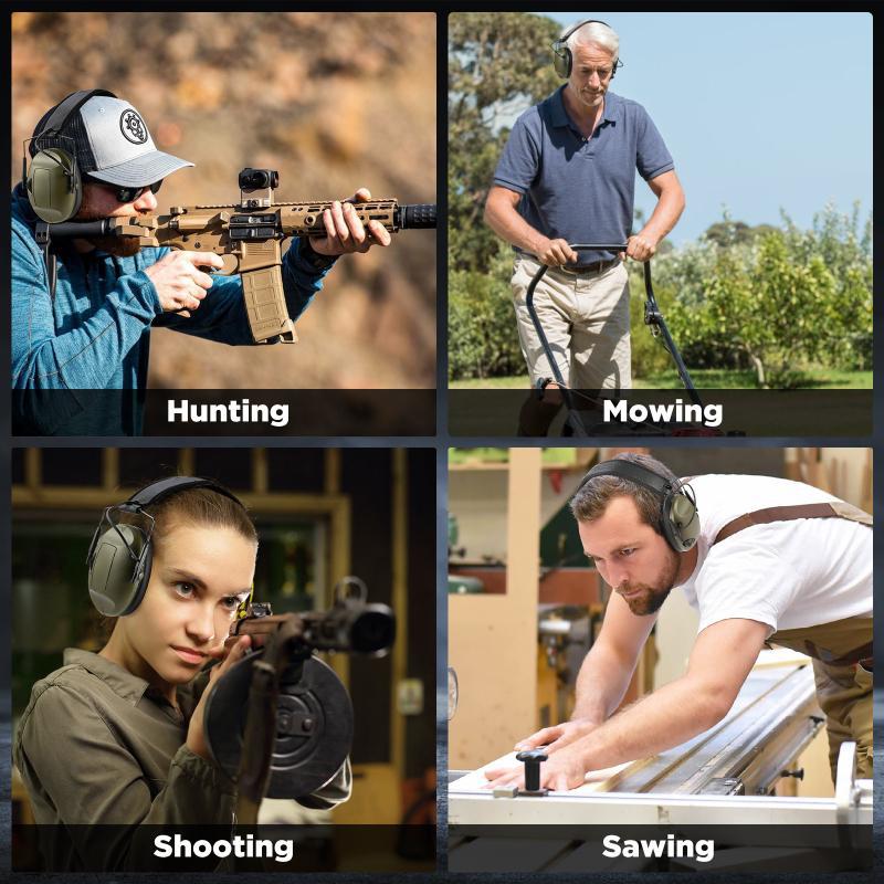 Earmuffs Active Headphones for Shooting Electronic Hearing protection Ear protect Noise Reduction active hunting headphone