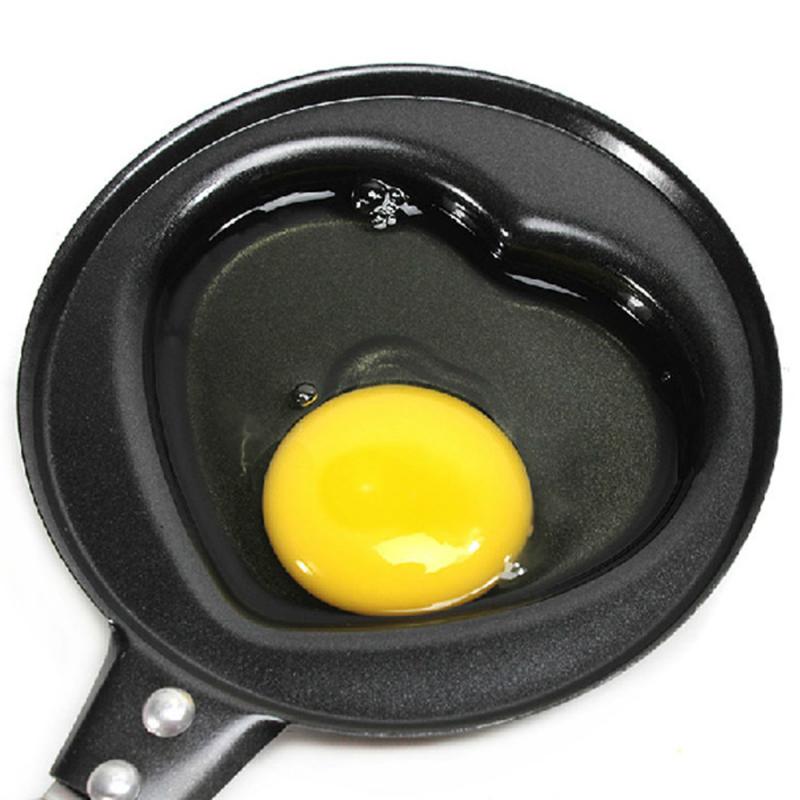 1Pcs Mini Pan Pannenkoek Ei Koekenpan Leuke Omelet Ontbijt Non-stick Pot Mallen Cartoon Ontbijt Kookgerei Keuken tool