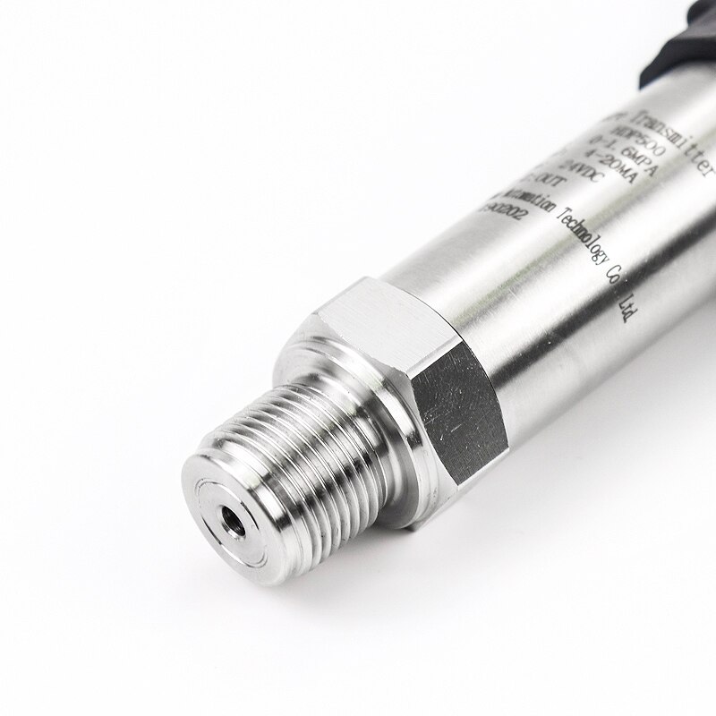 100 psi piezoresistive silicon pipe measuring fuel oil pressure sensor transducer rs485 output