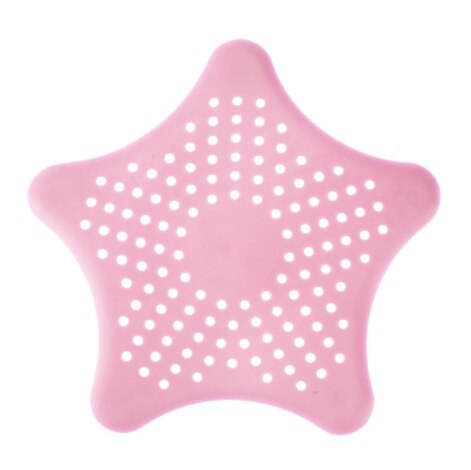 Pvc Plastic Badkamer Douche Sink Stopper Drain Hair Catcher Gootsteen Zeef Putdeksel Haar Val Filter Keuken Bad Tool: pink