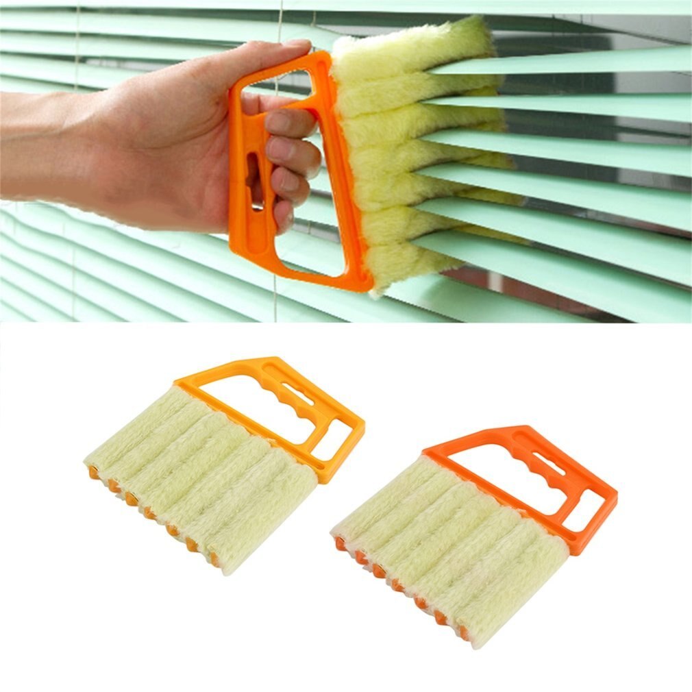 Multifunctionele Jaloezie Borstel Venster Airconditioner Duster Dirt Dust Cleaning Cleaner Portable Thuis Clean Tool