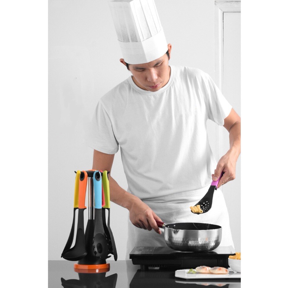 KITCHEN ESSENCIALTOOL SET WITH STAND NON-STICK COO... – Grandado