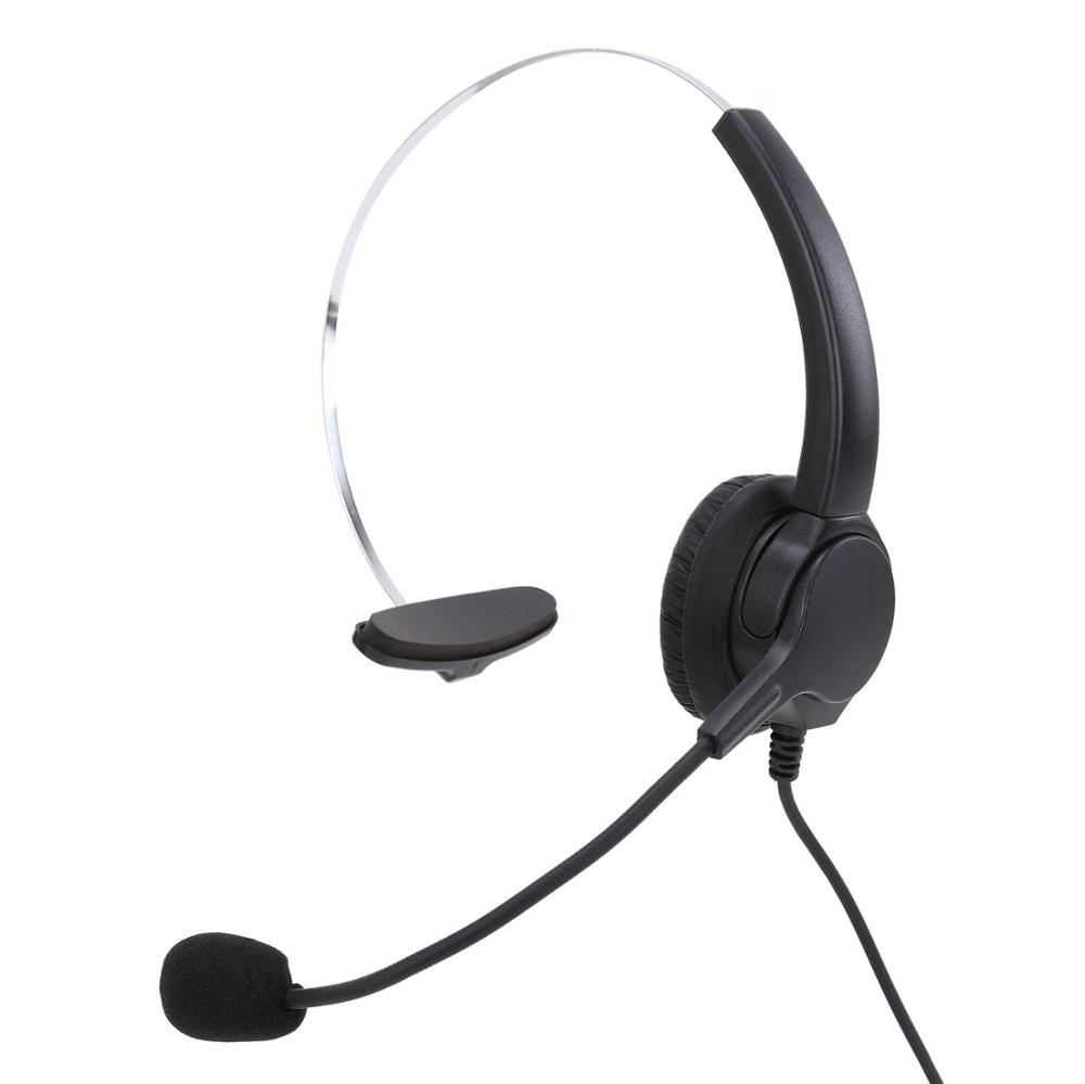 Call Center Headset Telefoon Met Telefoon Headset En Toetsenblok Noise Cancelling Handsfree Vaste Telefoon Voor Werken Thuis