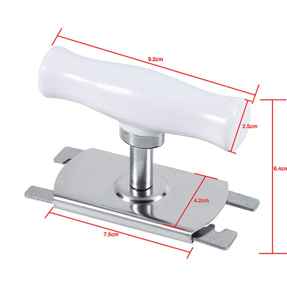 Verstelbare Rvs Blikopener Mini Jar Openers Handleiding Spiraal Seal Deksel Remover Flesopener Keuken Gadgets #20 Staal