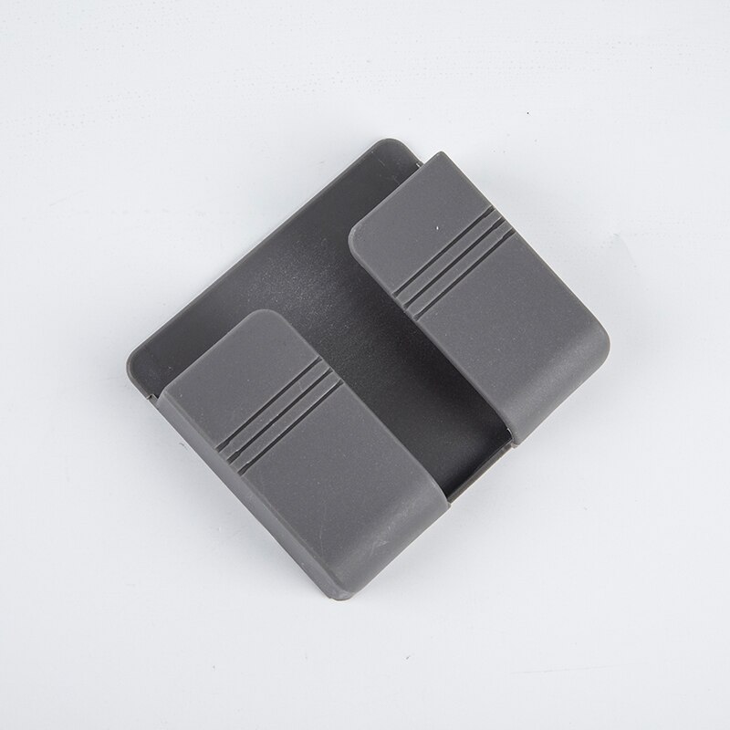 Wall Mounted Organizer Air Conditioner TV Remote Control Storage Box Plug Holder