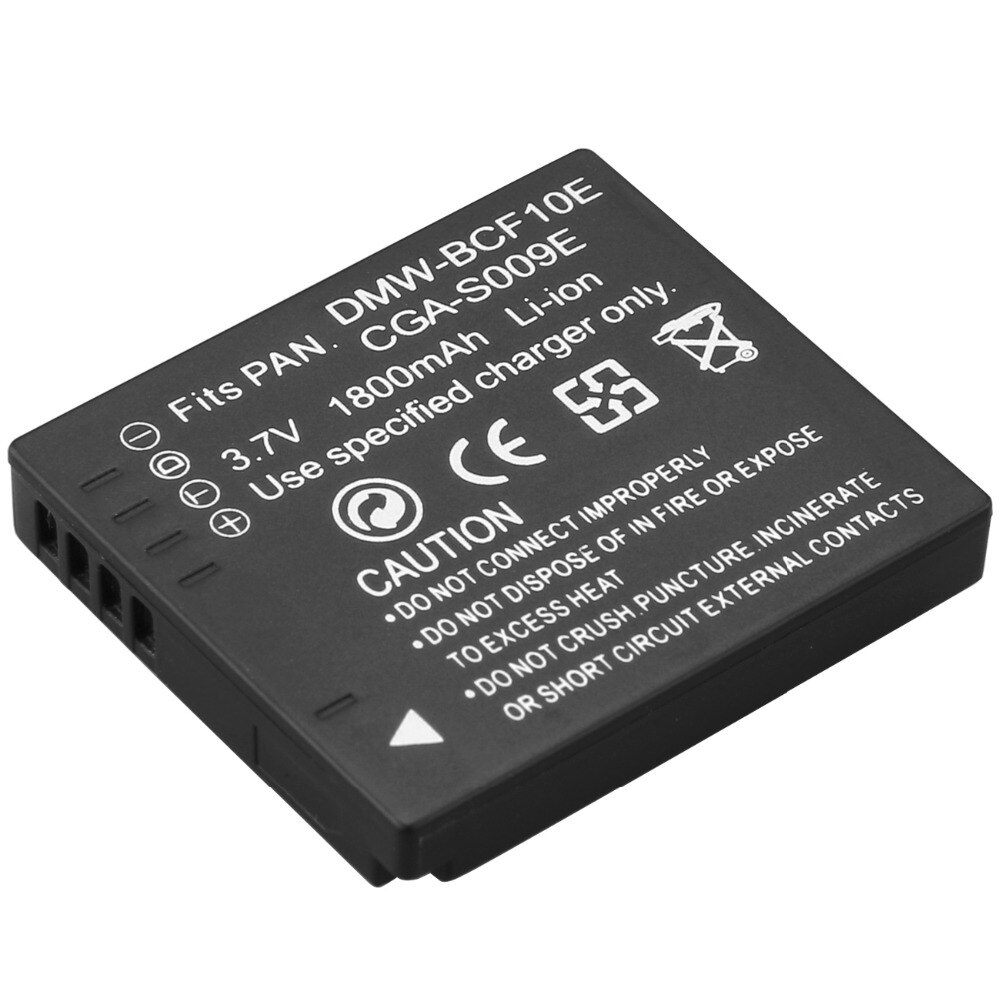 2x -fx580 für panasonic dmc -fc25 -s009e kameras -fx500 cga-  s009e -ts1 kompatibel -ft1 fs7 fh20 ts2 ts3 ts4