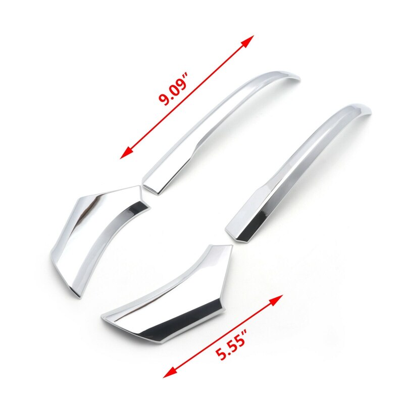 4X Rear View Side Spiegel Trim Accessoires Voor Toyota RAV4 Decoratie