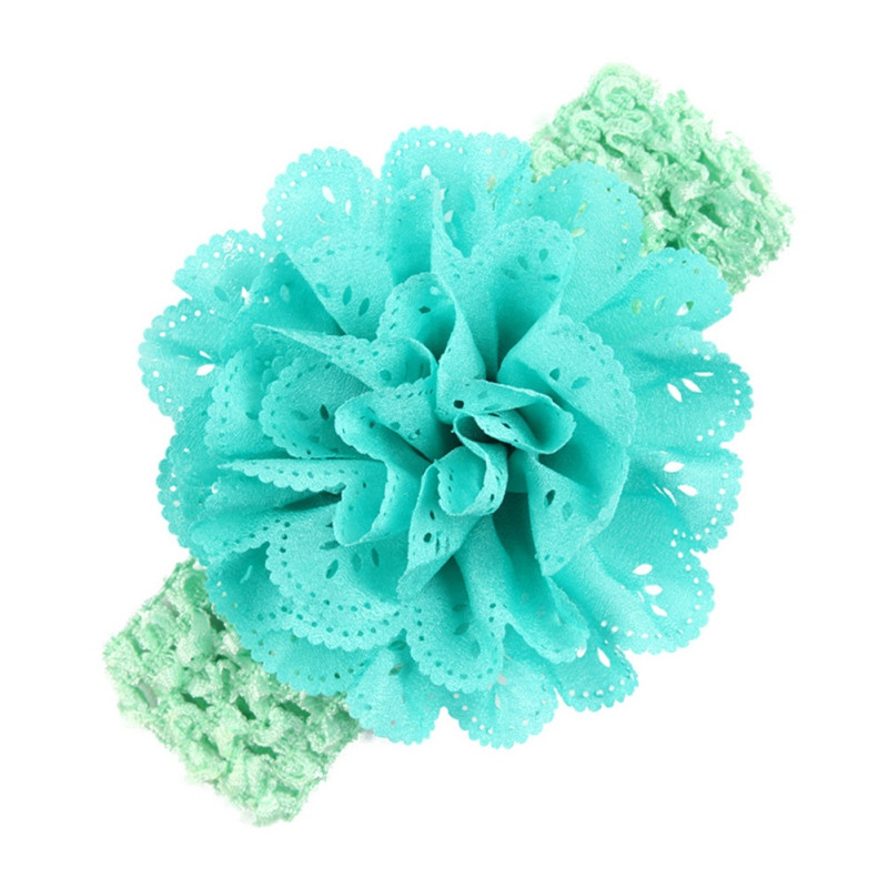 Stijlvolle Peuter Hoofddeksels Infant Kinderen Meisje Baby Hoofdband Peuter Bloem Haarband M2