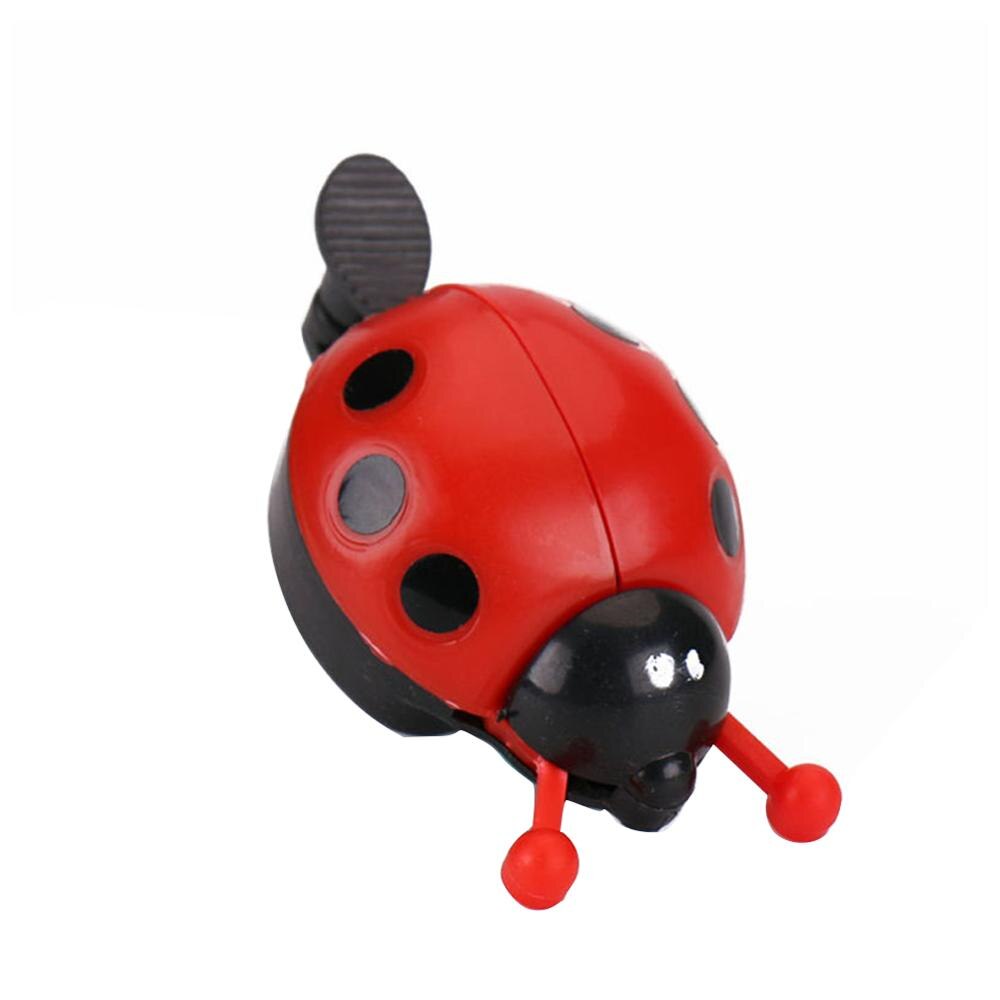 Fietsbel Ring Mooie Kid Kever Mini Cartoon Lieveheersbeestje Ring Bell Voor Fiets Bike Bell Rit Hoorn Alarm: Rood