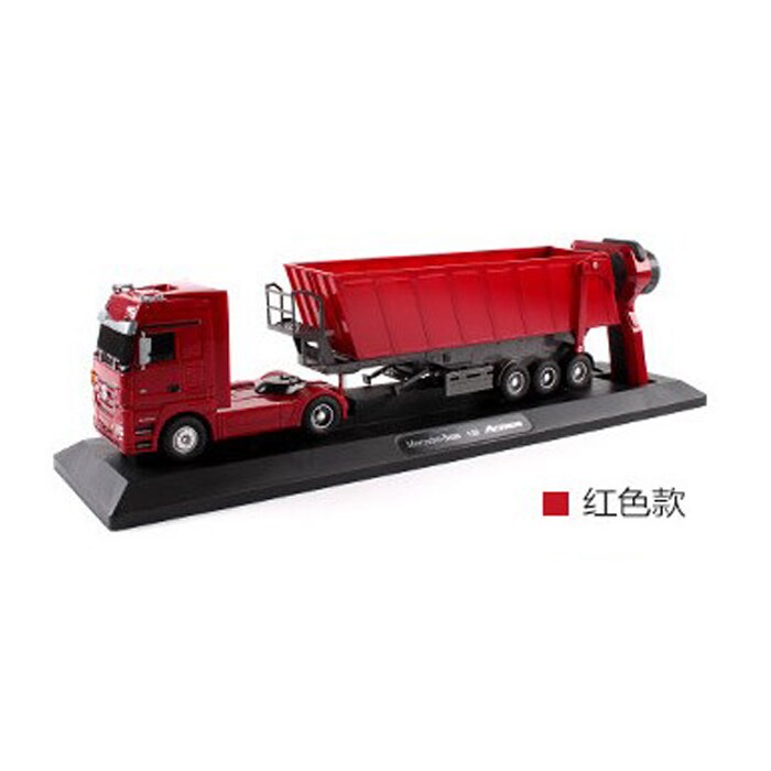 RC graafmachine speelgoed RC speelgoed Auto Lift Techniek auto Dumper Kantelen Winkelwagen Tip Vrachtwagen tractor Crawler Digger Model brinquedos: red truck