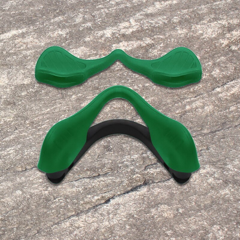 E.O.S Silicon Rubber Nose Pads for OAKLEY SI M Frame 2.0/SI Ballistic M Frame 2.0/Industrial M Frame 2.0 Sunglass Multi-Options: Dark Green