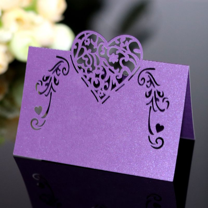 50 cartões do lugar do nome da mesa da decoração da festa de casamento do cartão da localização dos pces para banquetes eventos fontes da festa de casamento