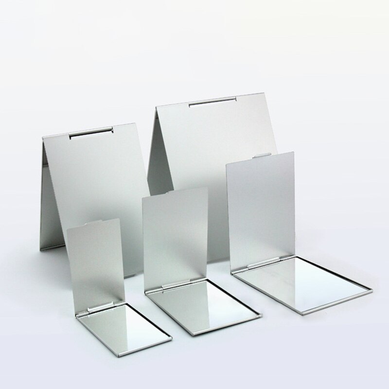 Opvouwbare Ultradunne Huishoudelijke Cosmetische Spiegel 5 Pcs Make Up Folding Spiegel Rechthoek Vrouwen Dagelijks Decoratieve Spiegel