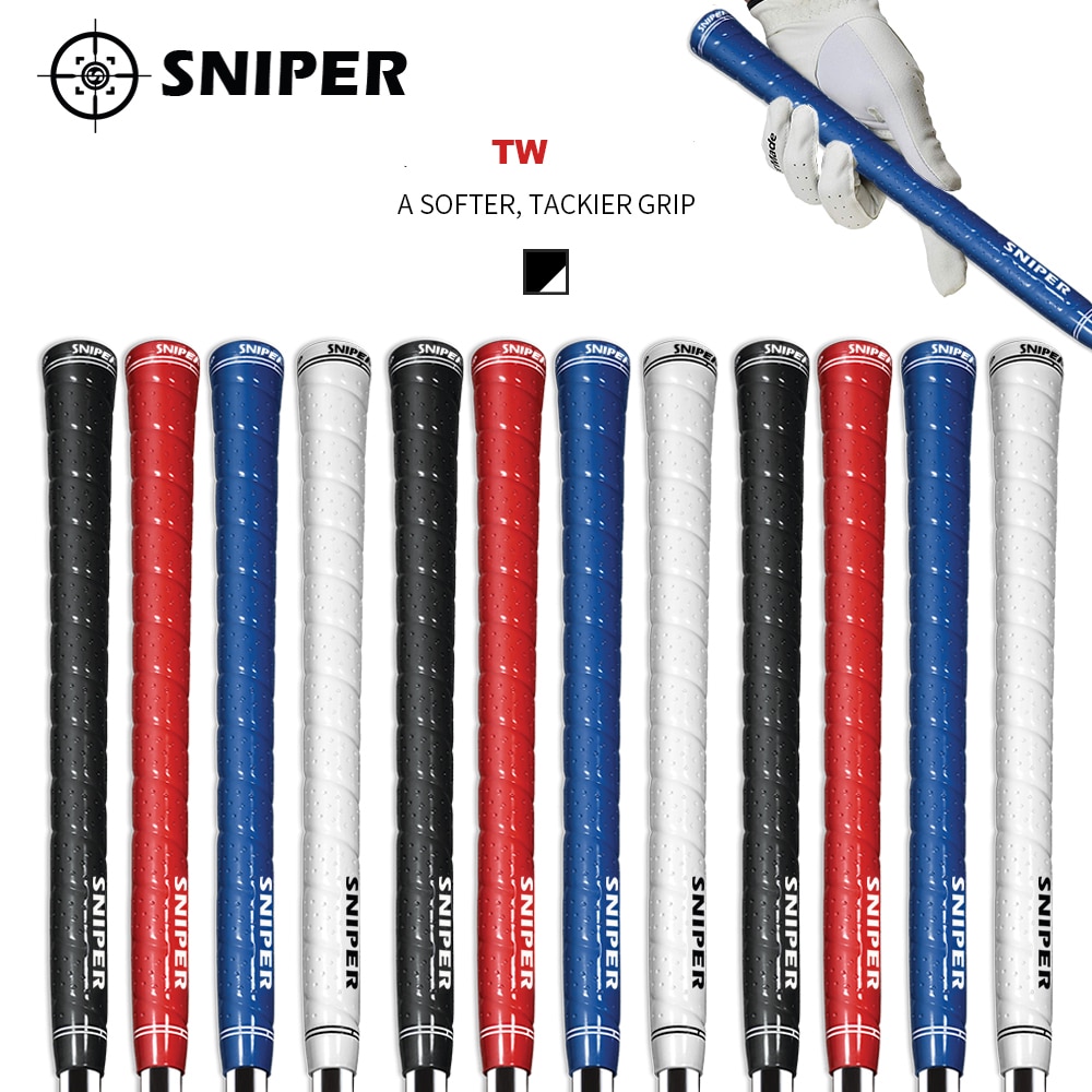 Wrap Golf Grip 4 Kleuren Voor Kiezen Tpe Materiaal Standaard Golf Club Grips 10 Stks/partij