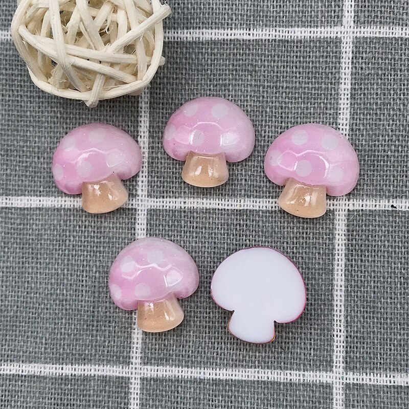 10 sztuk owoce półpłaskie kaboszony z żywicy Scrapbooking robić kokardki robić włosów centrum przypadku telefonu ozdoby Flatback DIY akcesoria: Powdered grzyb