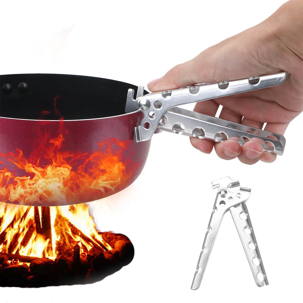 HOOMIN, olla de Camping, sartén, agarradera, cuenco, pinza, herramienta Anti-calor para exteriores, olla de Picnic, Bol, artículos de cocina para el hogar, vajilla