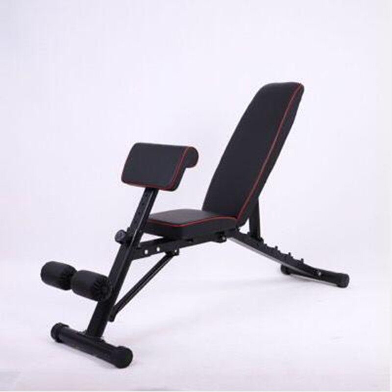 multifunctional folding dumbbell bench, adjustable abdominal muscles, supine board, bench press, fitness chair
