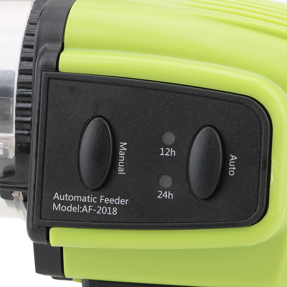 ITIMO Digital Display Fish Feeder Automatic Fish Feeder Timer Feeder Tools Fish Tank Aquarium Food Feeding Dispenser Tool