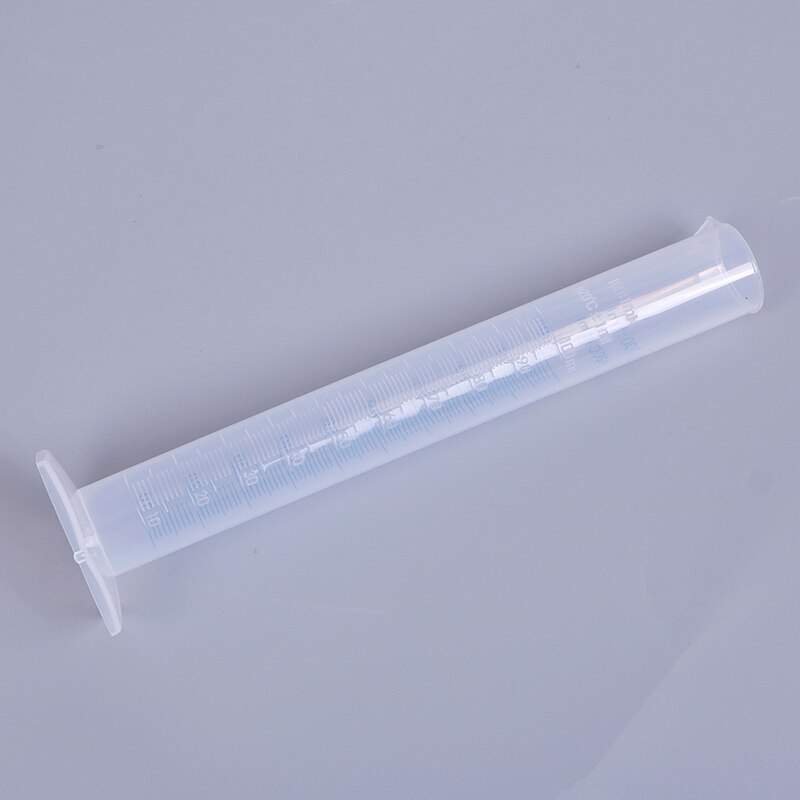 1Pcs 100ml Graduated Cylinder Measuring Cylinder Blue Scale Acid And Alkali Resistant Measuring Cylinder